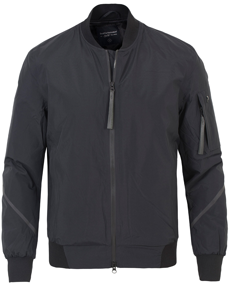 Homme | Manteaux Et Vestes | Peak Performance | Eager Bomber Jacket Black
