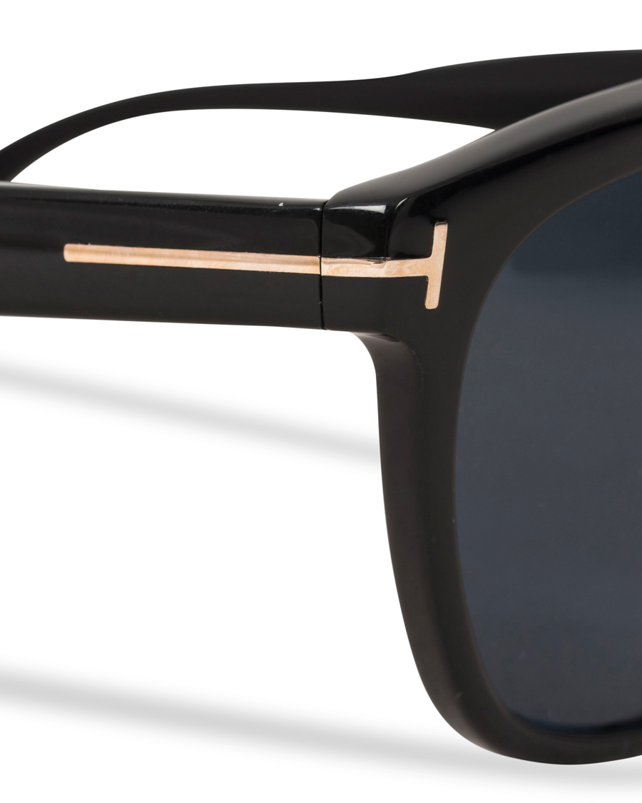 Homme | Tom Ford Holt FT0516 Sunglasses Shiny Black/Smoke | Tom Ford | Holt FT0516 Sunglasses Shiny Black/Smoke