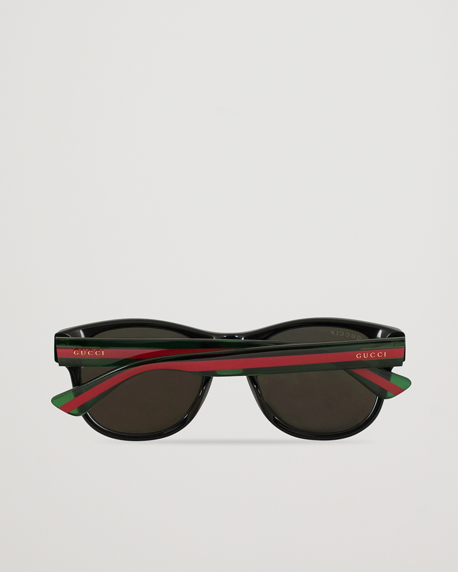 Homme | Gucci GG0003S Sunglasses Black/Green/Grey | Gucci | GG0003S Sunglasses Black/Green/Grey