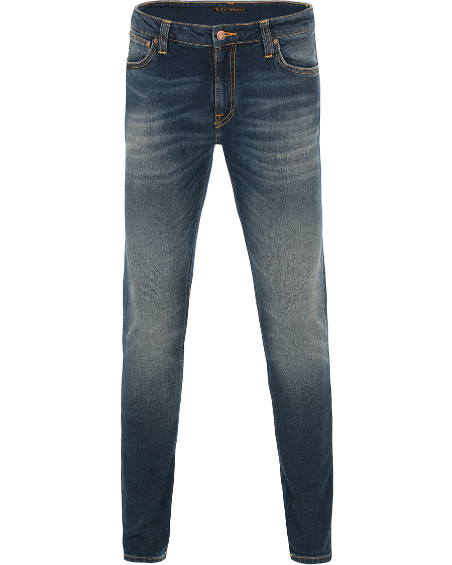 Homme | Jeans | Nudie Jeans | Skinny Lin Organic Slim Fit Stretch Jeans D Indigo