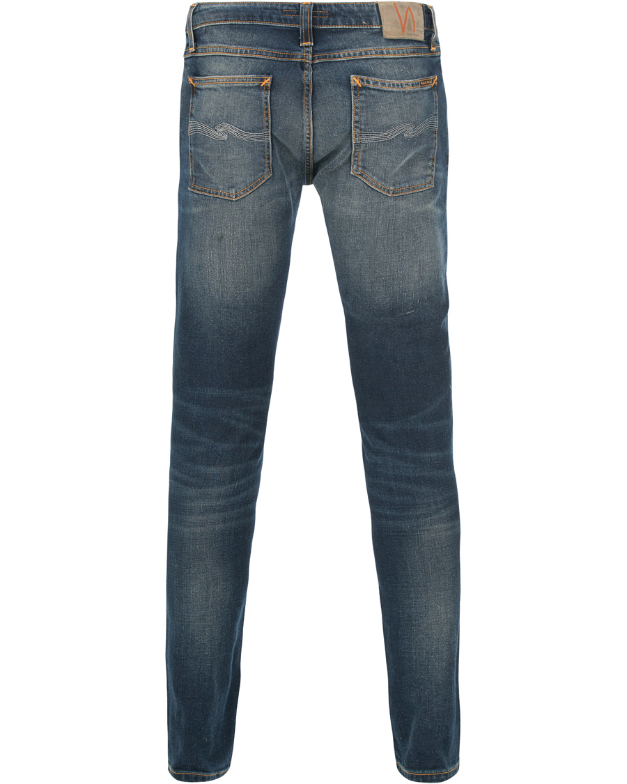 Homme | Jeans | Nudie Jeans | Skinny Lin Organic Slim Fit Stretch Jeans D Indigo