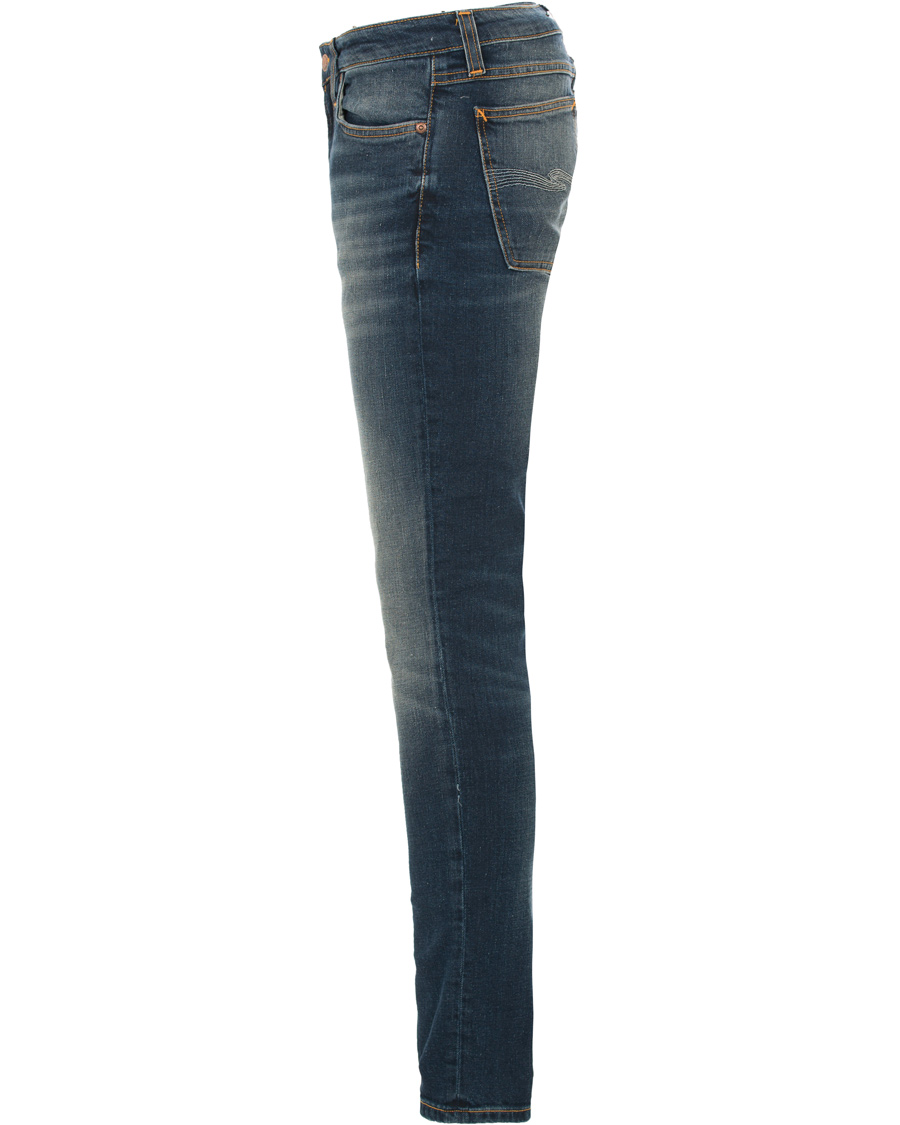 Homme | Jeans | Nudie Jeans | Skinny Lin Organic Slim Fit Stretch Jeans D Indigo