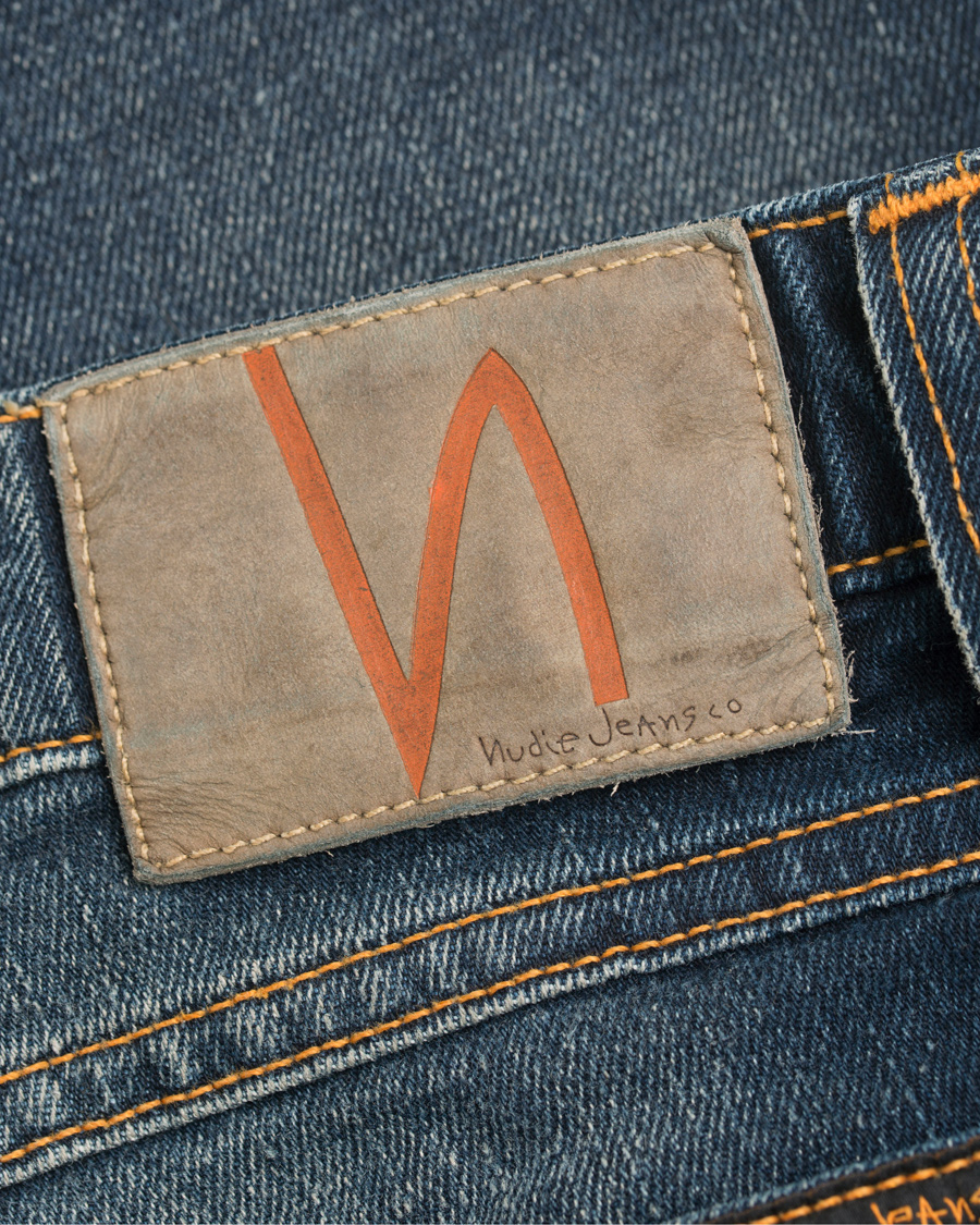 Homme | Jeans | Nudie Jeans | Skinny Lin Organic Slim Fit Stretch Jeans D Indigo