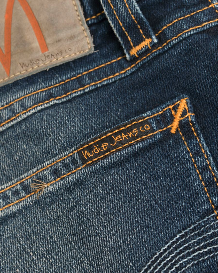 Homme | Jeans | Nudie Jeans | Skinny Lin Organic Slim Fit Stretch Jeans D Indigo