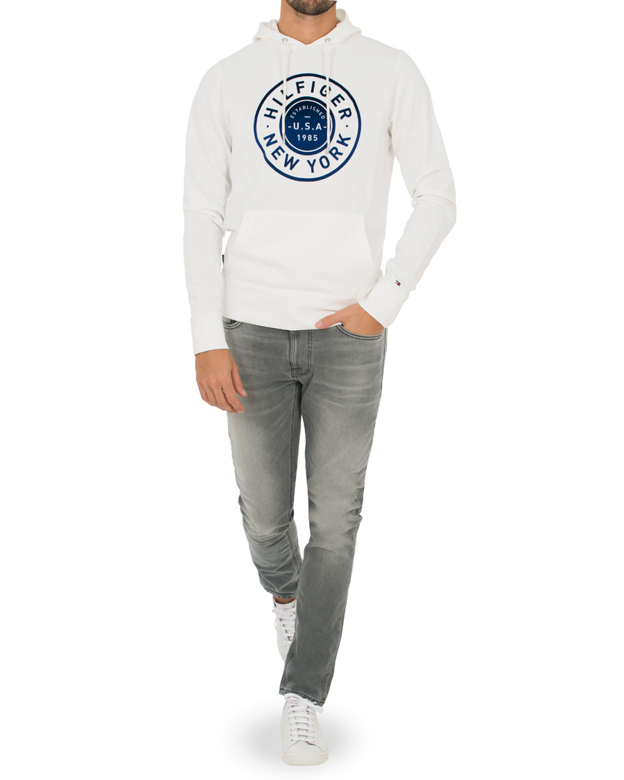 Homme | Jeans | Nudie Jeans | Lean Dean Organic Slim Fit Stretch Jeans Grey Ace