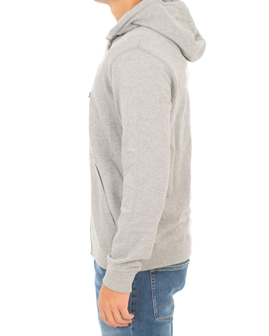 Homme | Pulls Et Tricots | Morris | Full Zip Hoodie Light Grey Melange