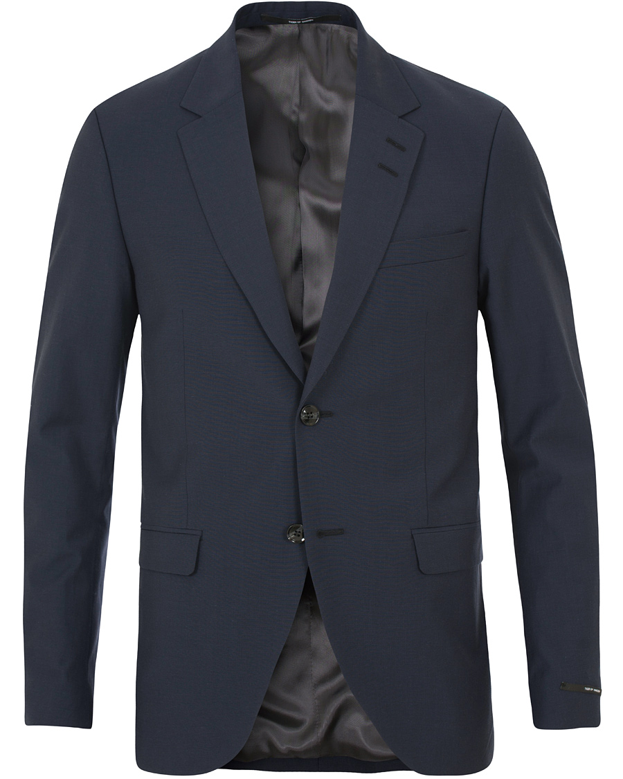 Homme | Blazers | Tiger of Sweden | Lamonte Wool/Cotton Suit Blazer Navy