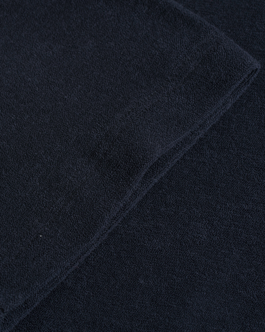 Homme | Polos | Gran Sasso | Velour Polo Navy