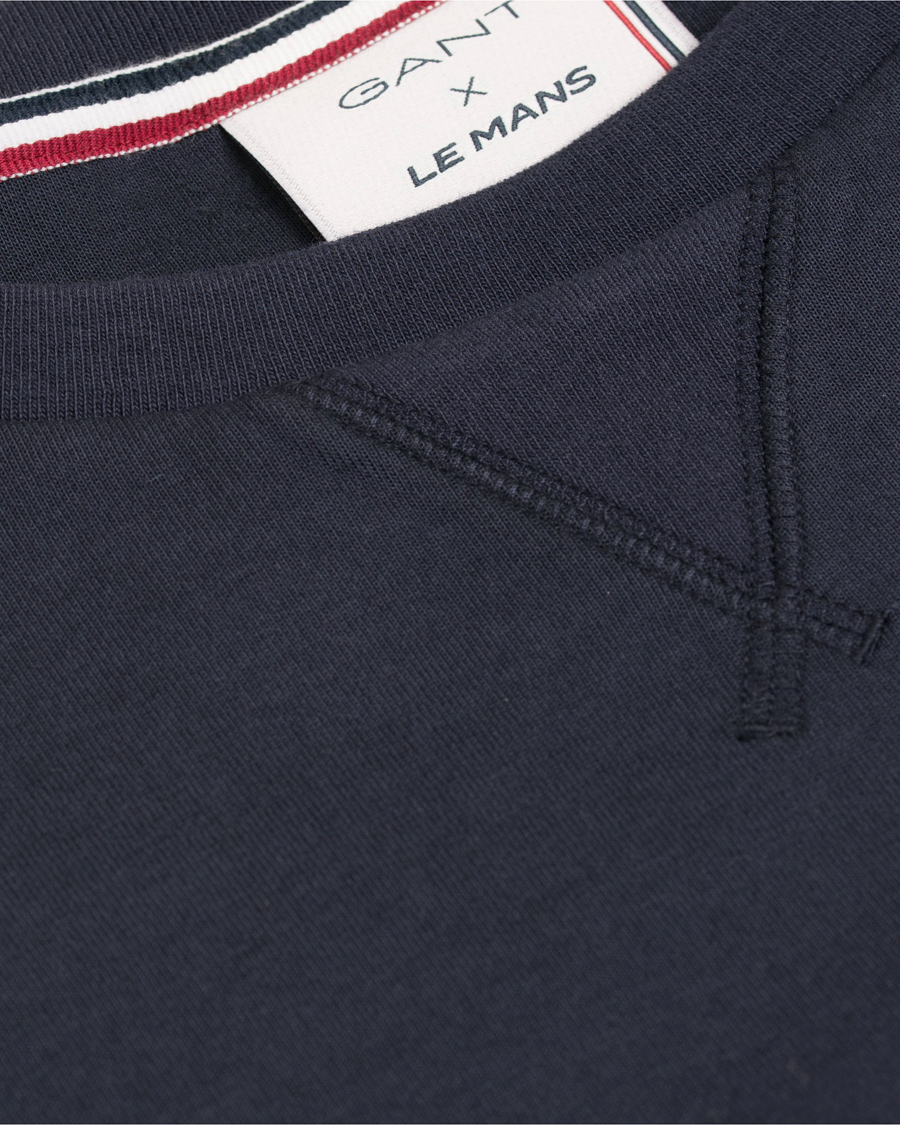 Homme | Pulls Et Tricots | GANT | Le Mans Sweatshirt Evening Blue
