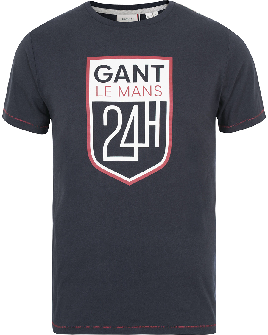 Homme | T-shirts | GANT | Le Mans Shield Tee Evening Blue