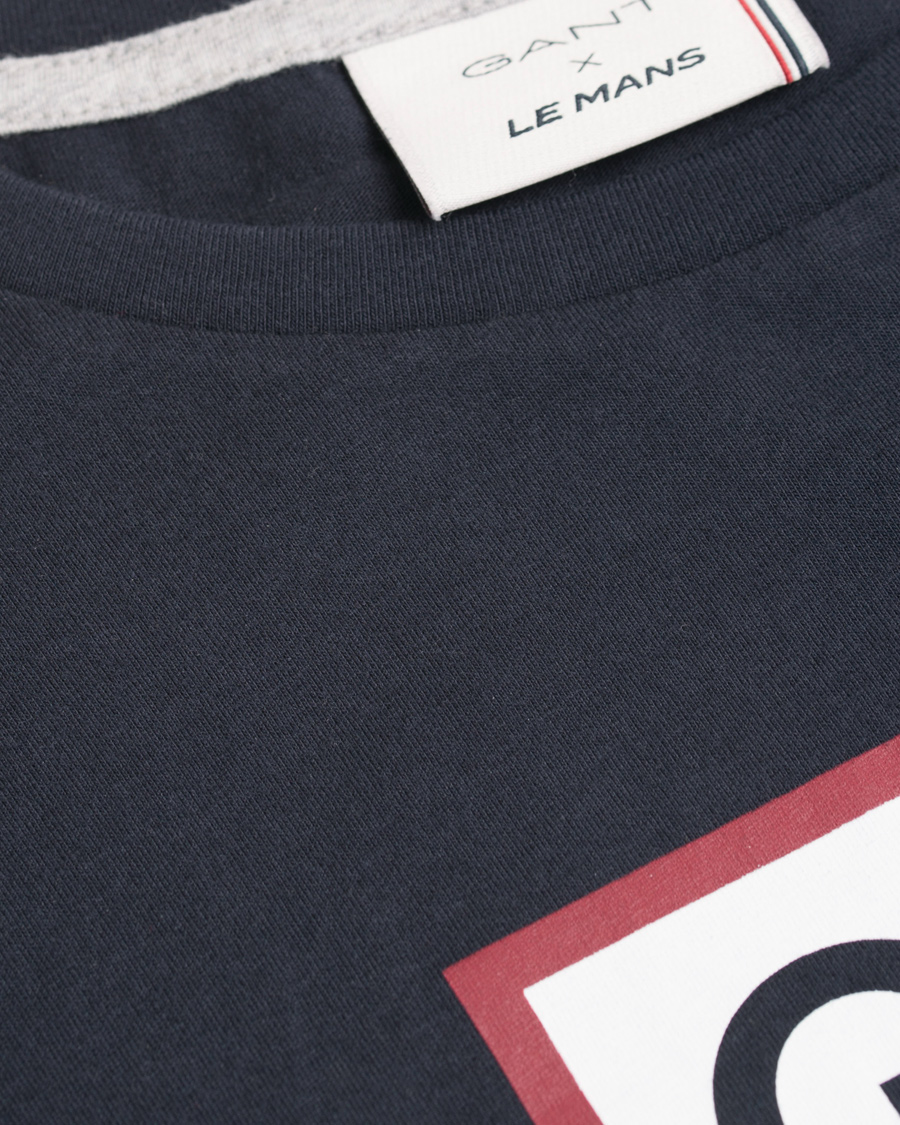Homme | T-shirts | GANT | Le Mans Shield Tee Evening Blue