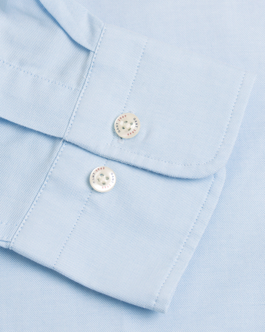Homme | Chemises | GANT | Le Mans Fitted Body Tech Prep Shirt Capri Blue