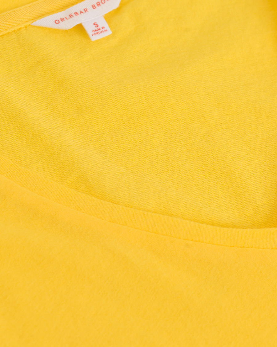 Homme | T-shirts | Orlebar Brown | Ob V-neck Tee Sunshine
