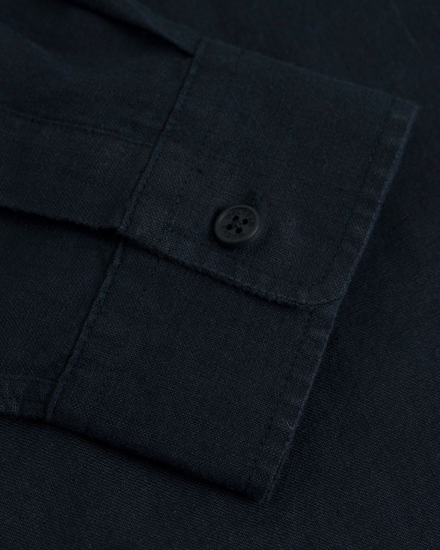 Homme | Chemises | Orlebar Brown | Ridley Riviera Popover Shirt Navy