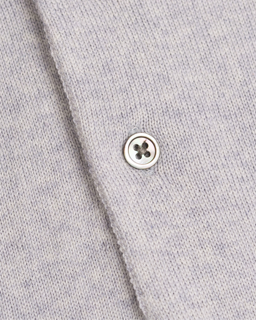 Homme | Pulls Et Tricots | A Day's March | Lux Merino Polo Grey Melange