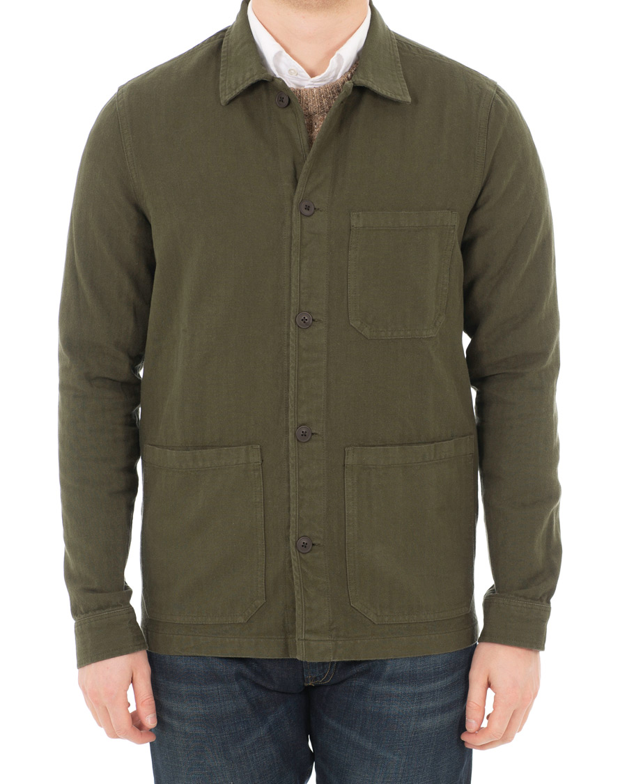 Homme | Manteaux Et Vestes | A Day's March | Overshirt Green