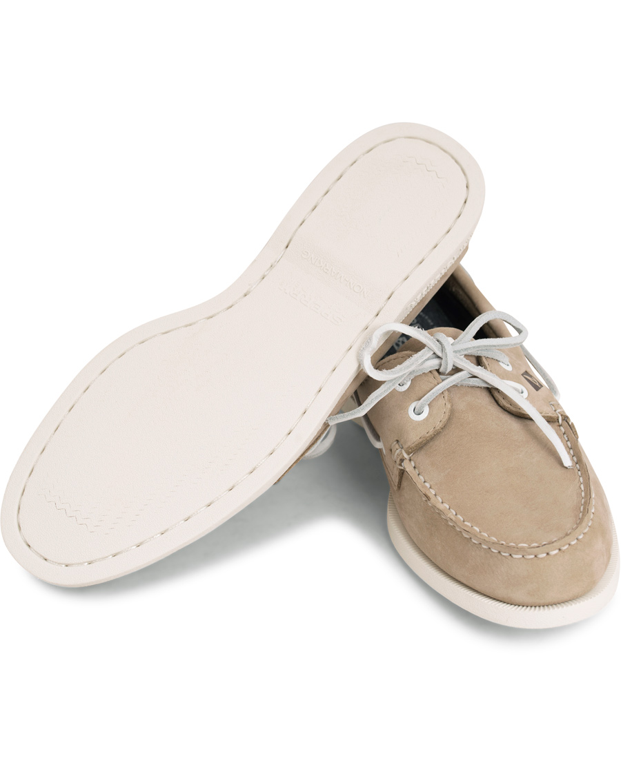 Homme | Sperry Top-sider Nubuck Boat Shoe Taupe | Sperry Top-Sider | Nubuck Boat Shoe Taupe