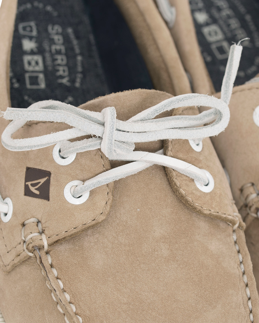 Homme | Sperry Top-sider Nubuck Boat Shoe Taupe | Sperry Top-Sider | Nubuck Boat Shoe Taupe