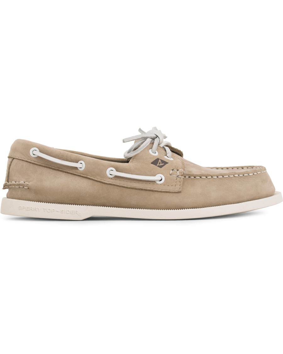 Homme | Sperry Top-sider Nubuck Boat Shoe Taupe | Sperry Top-Sider | Nubuck Boat Shoe Taupe
