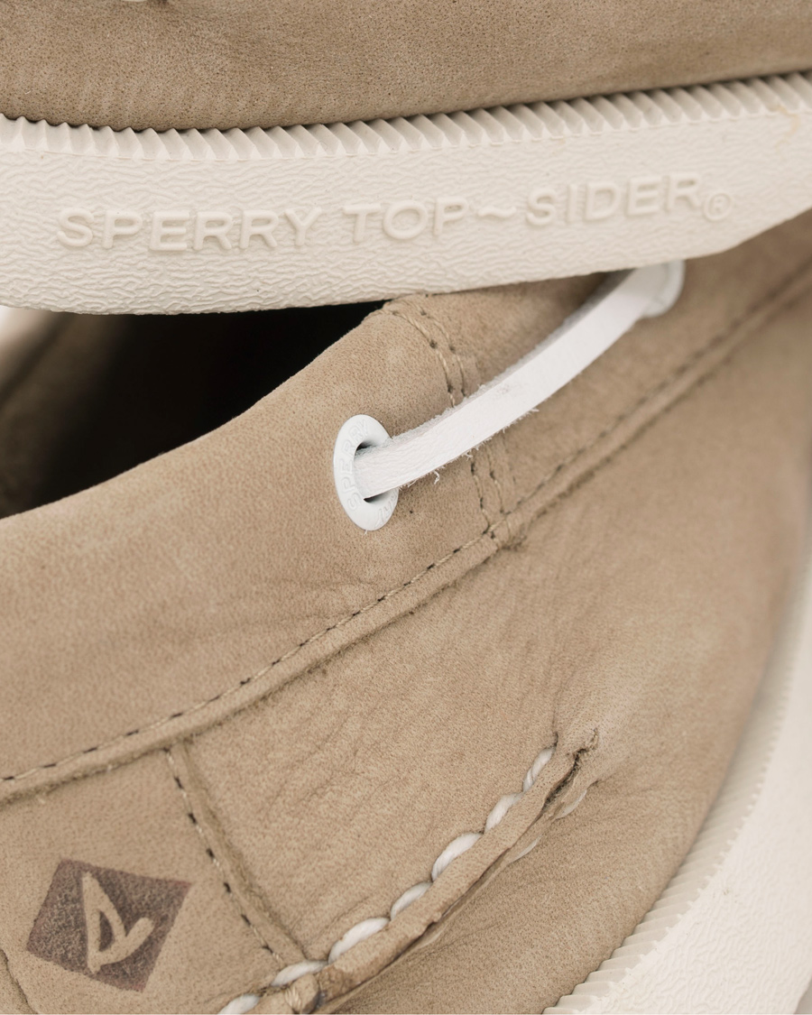 Homme | Sperry Top-sider Nubuck Boat Shoe Taupe | Sperry Top-Sider | Nubuck Boat Shoe Taupe