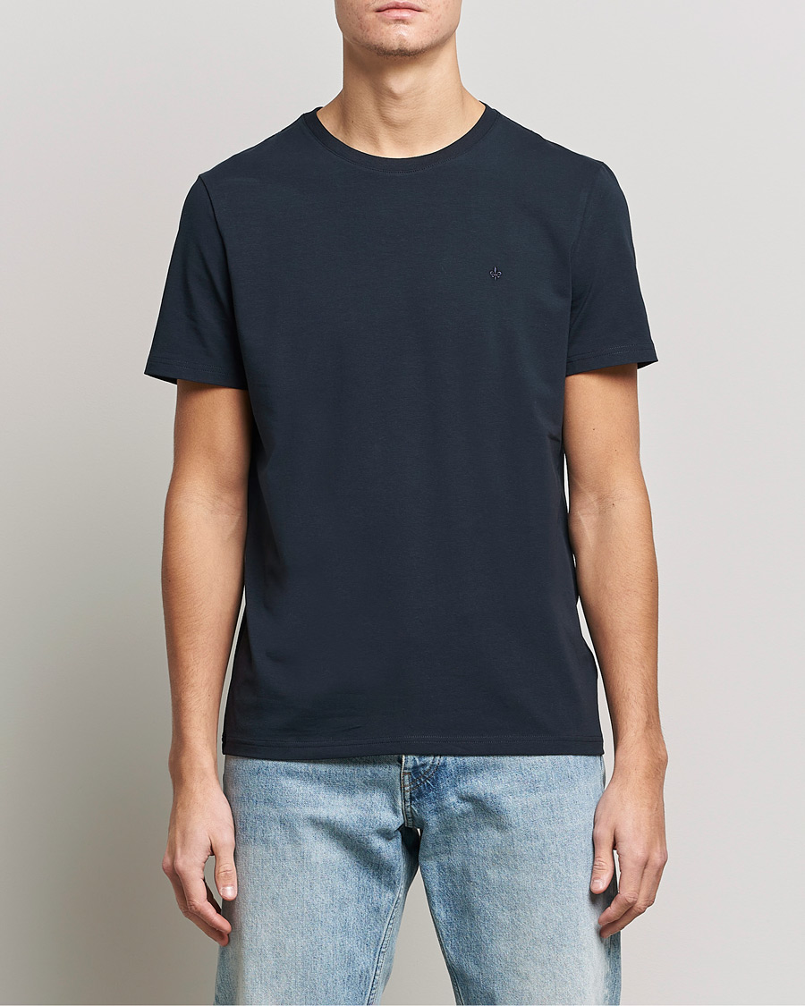 Heren | T-shirts | Morris | James T-Shirt Old Blu