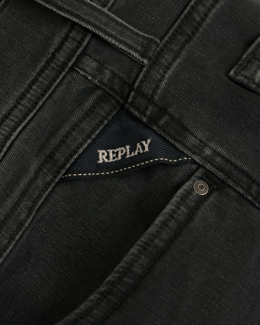 Heren | Jeans | Replay | MA931 Jondrill Jeans Washed Black