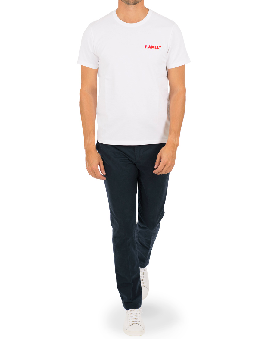 Homme | T-shirts | AMI | F.A M I.LY Crew Neck T-Shirt White