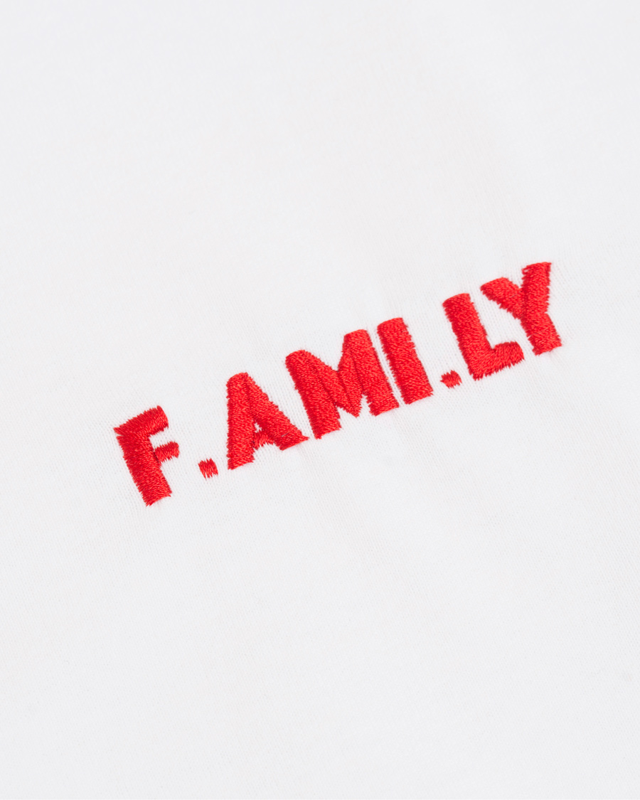 Homme | T-shirts | AMI | F.A M I.LY Crew Neck T-Shirt White
