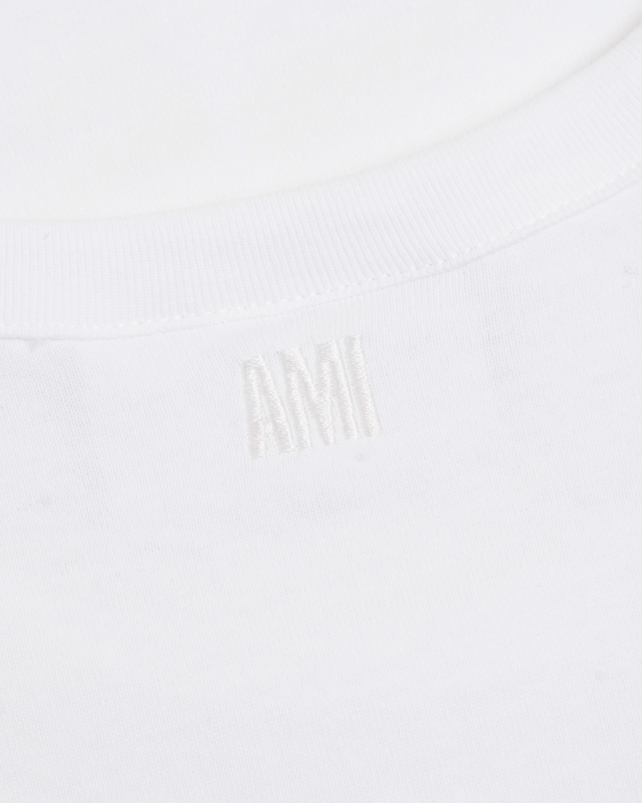Homme | T-shirts | AMI | F.A M I.LY Crew Neck T-Shirt White