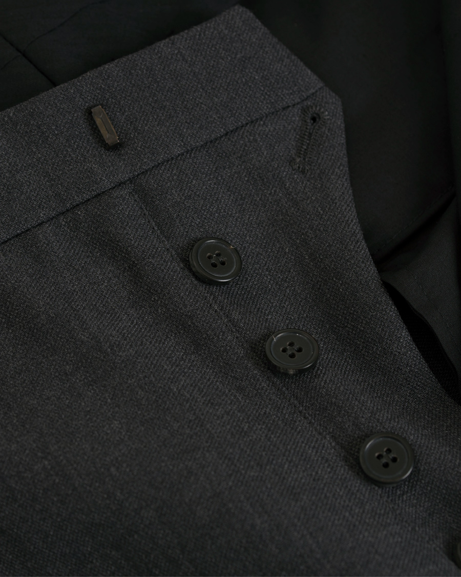 Homme | Pantalons | AMI | Carrot Fit Turn Up Trousers Grey