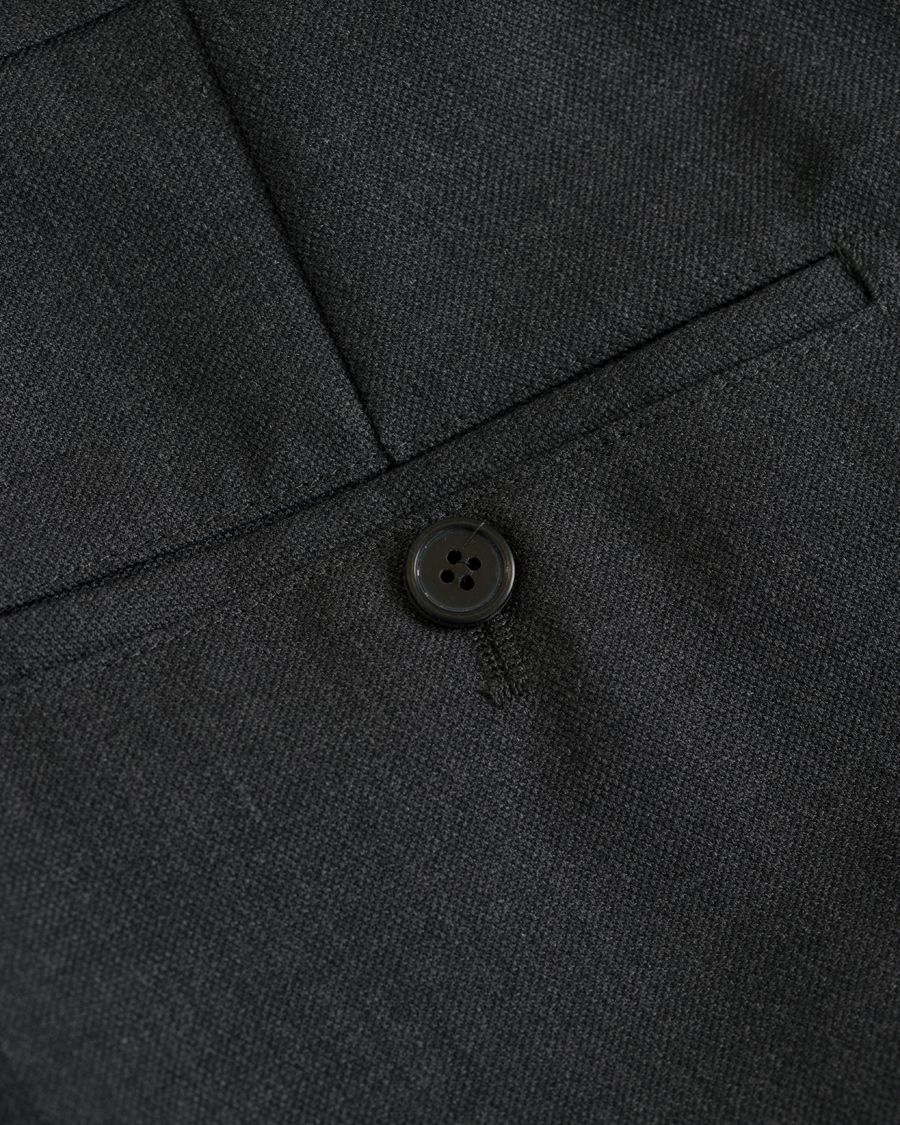 Homme | Pantalons | AMI | Carrot Fit Turn Up Trousers Grey
