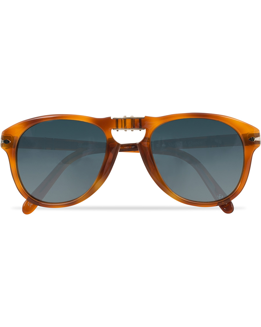 Homme | Persol Steve McQueen Polarized Sunglasses Light Havana 54 | Persol | Steve McQueen Polarized Sunglasses Light Havana 54