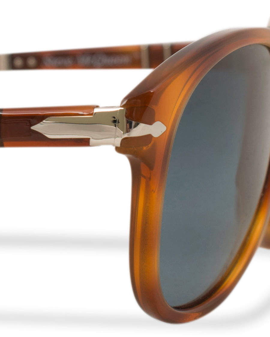 Homme | Persol Steve McQueen Polarized Sunglasses Light Havana 54 | Persol | Steve McQueen Polarized Sunglasses Light Havana 54