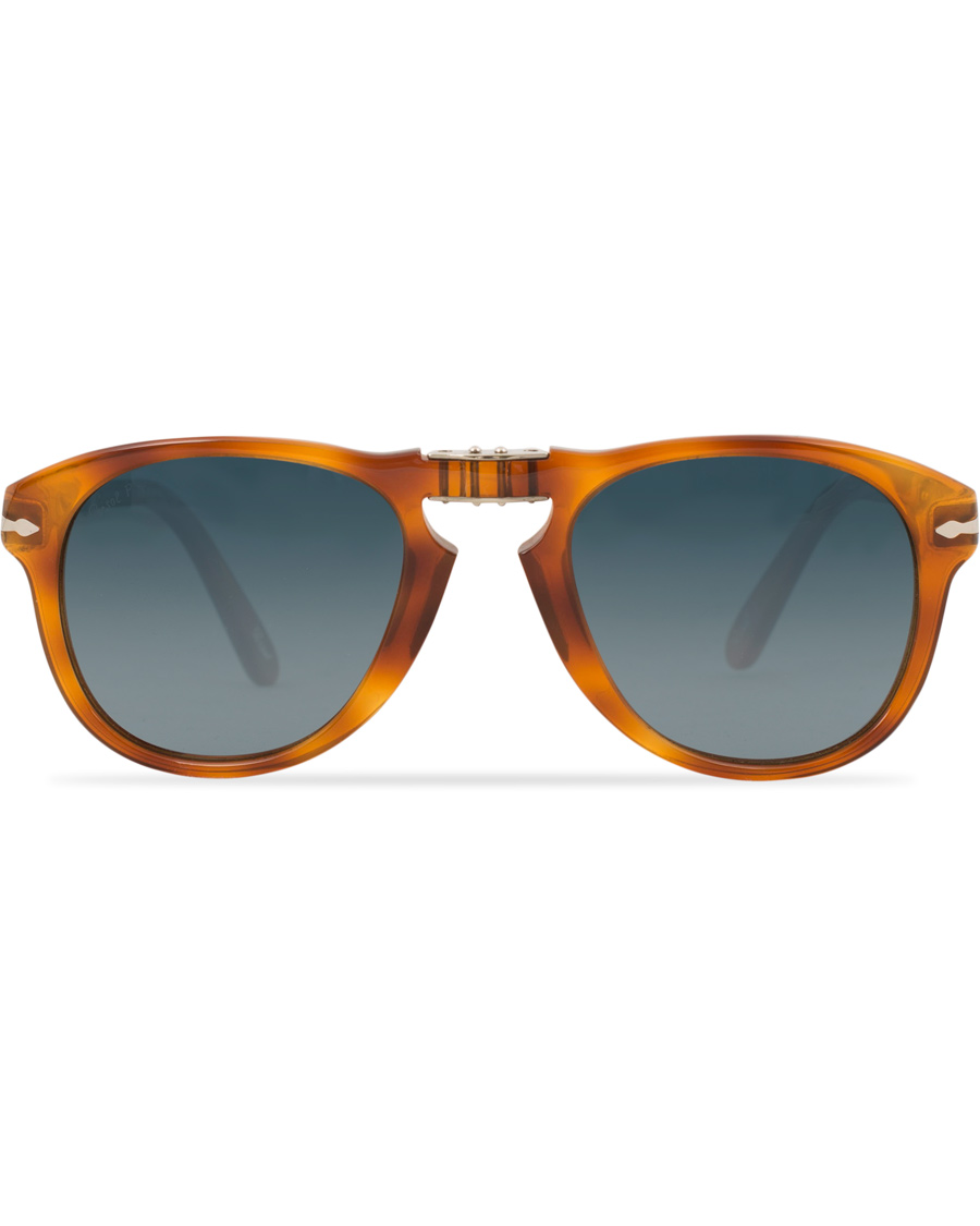 Homme | Persol Steve McQueen Polarized Sunglasses Light Havana 54 | Persol | Steve McQueen Polarized Sunglasses Light Havana 54