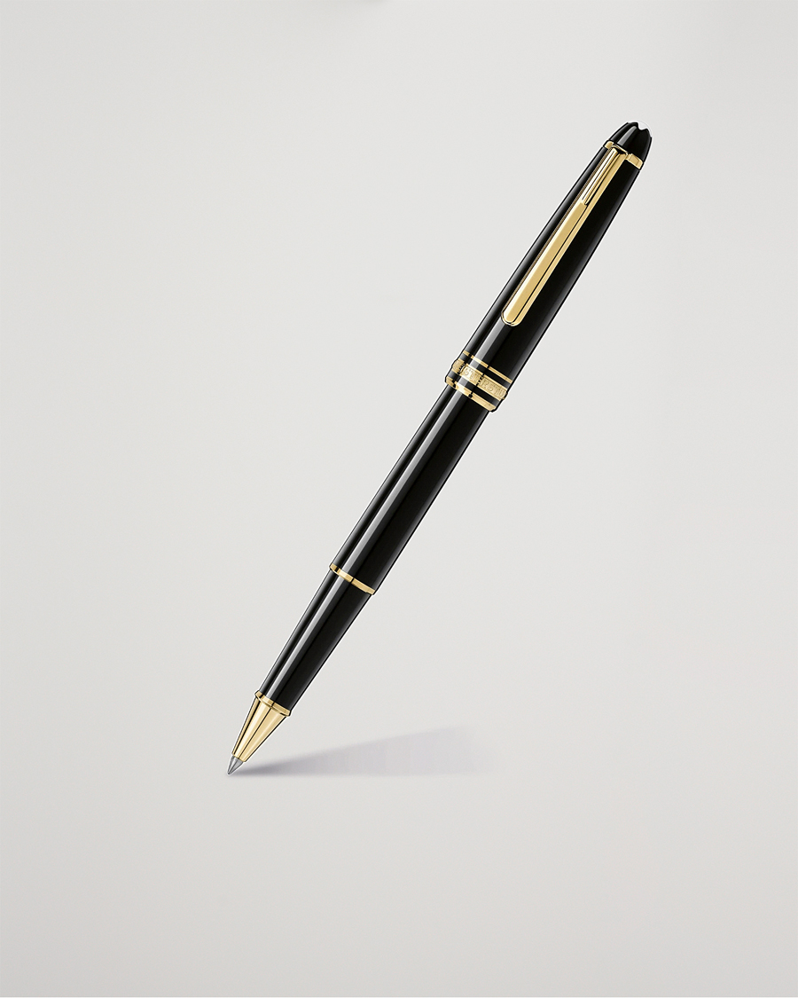 Homme | Stylos | Montblanc | 163 Classique Meisterstück Rollerball Pen Black