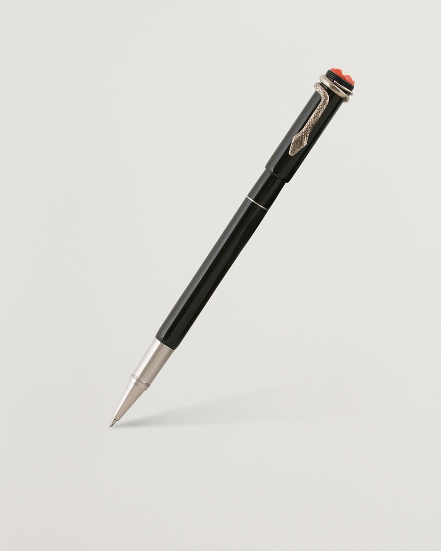 Homme | Montblanc Heritage Rouge & Noir Rollerball Pen Black | Montblanc | Heritage Rouge & Noir Rollerball Pen Black