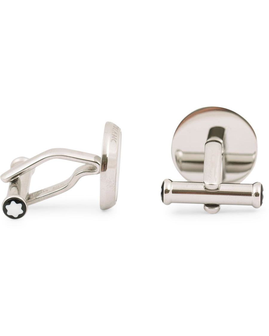 Homme | Montblanc Meisterstück Steel Cufflinks Black Onyx | Montblanc | Meisterstück Steel Cufflinks Black Onyx