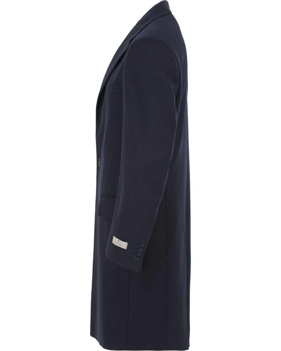 Homme | Manteaux Et Vestes | Canali | Wool Coat Navy