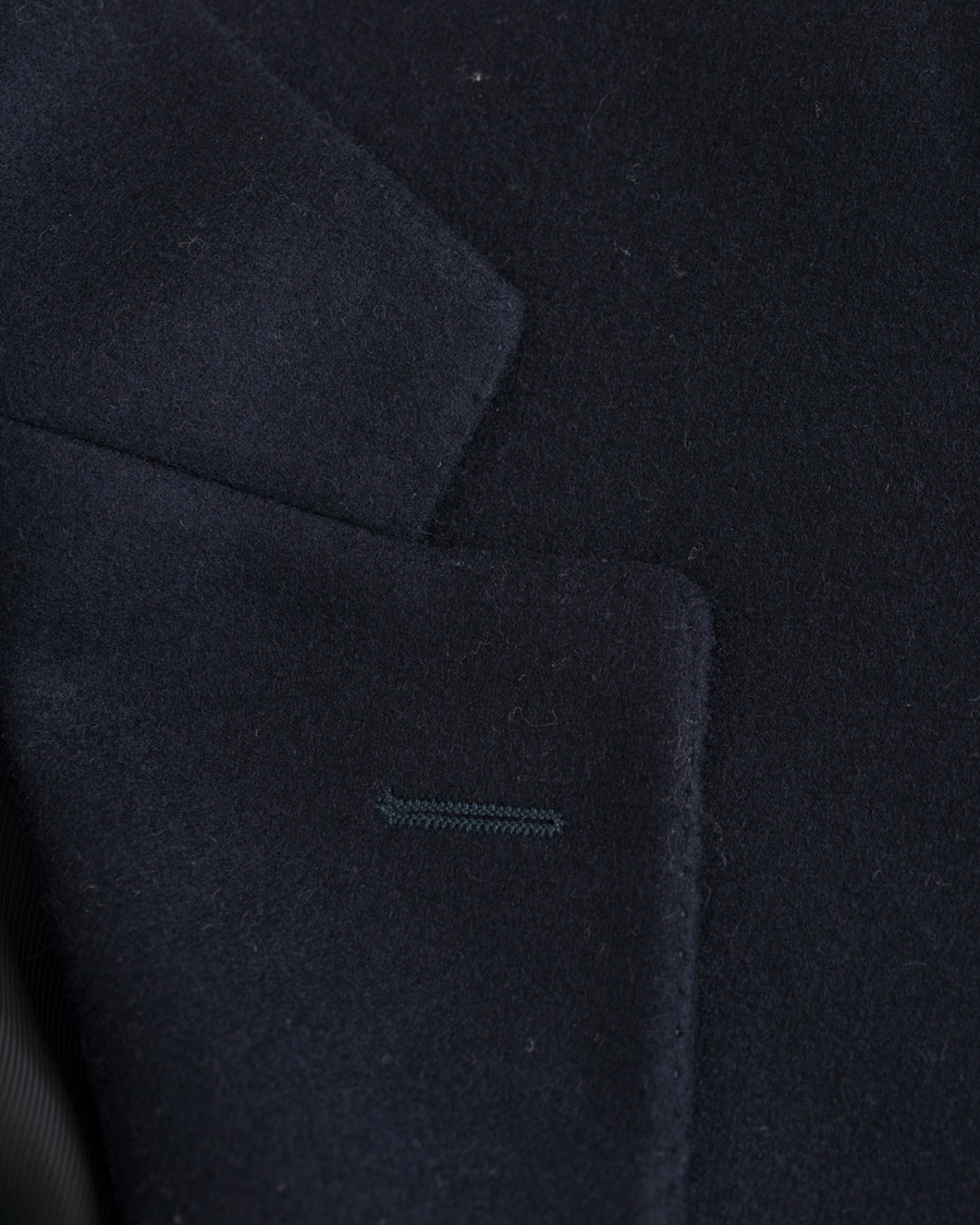 Homme | Manteaux Et Vestes | Canali | Wool Coat Navy
