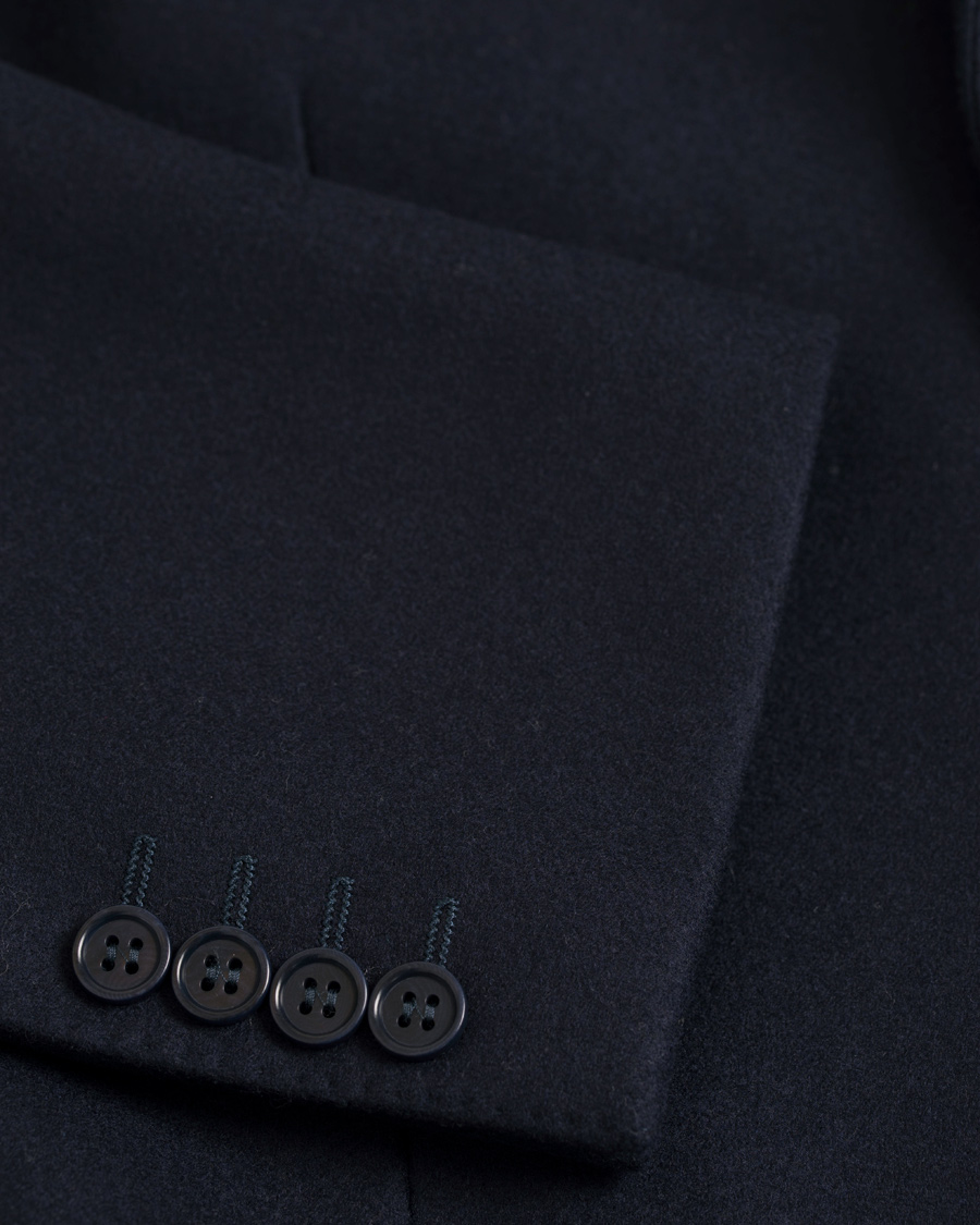 Homme | Manteaux Et Vestes | Canali | Wool Coat Navy