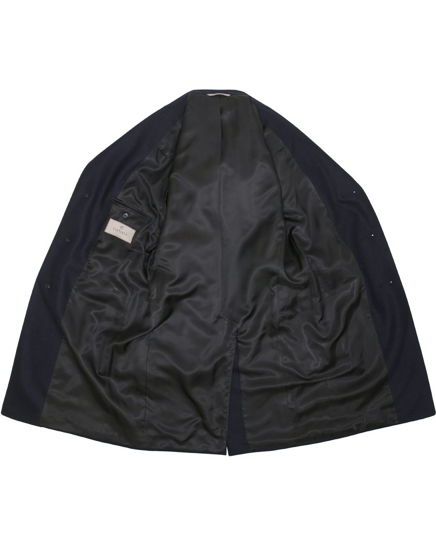 Homme | Manteaux Et Vestes | Canali | Wool Coat Navy