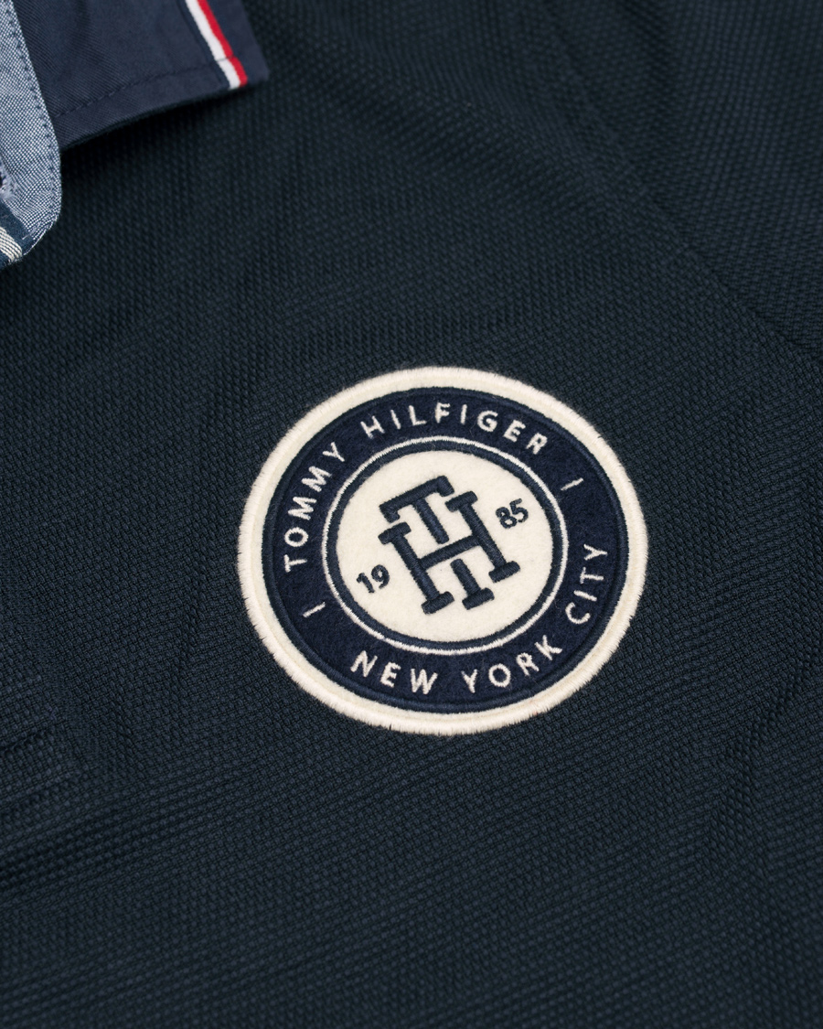Heren | Polo's | Tommy Hilfiger | Carl Logo Polo Sky Captain