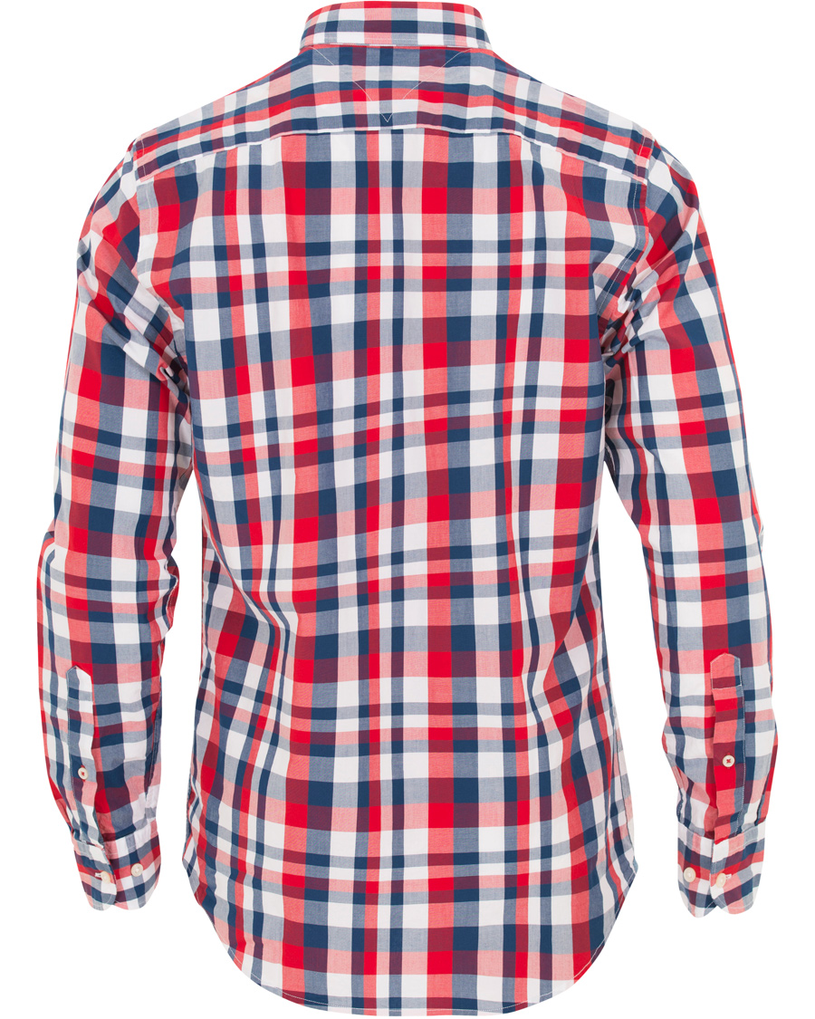 Homme | Chemises | Tommy Hilfiger | New York Fit Hero Check Shirt Estate Blue
