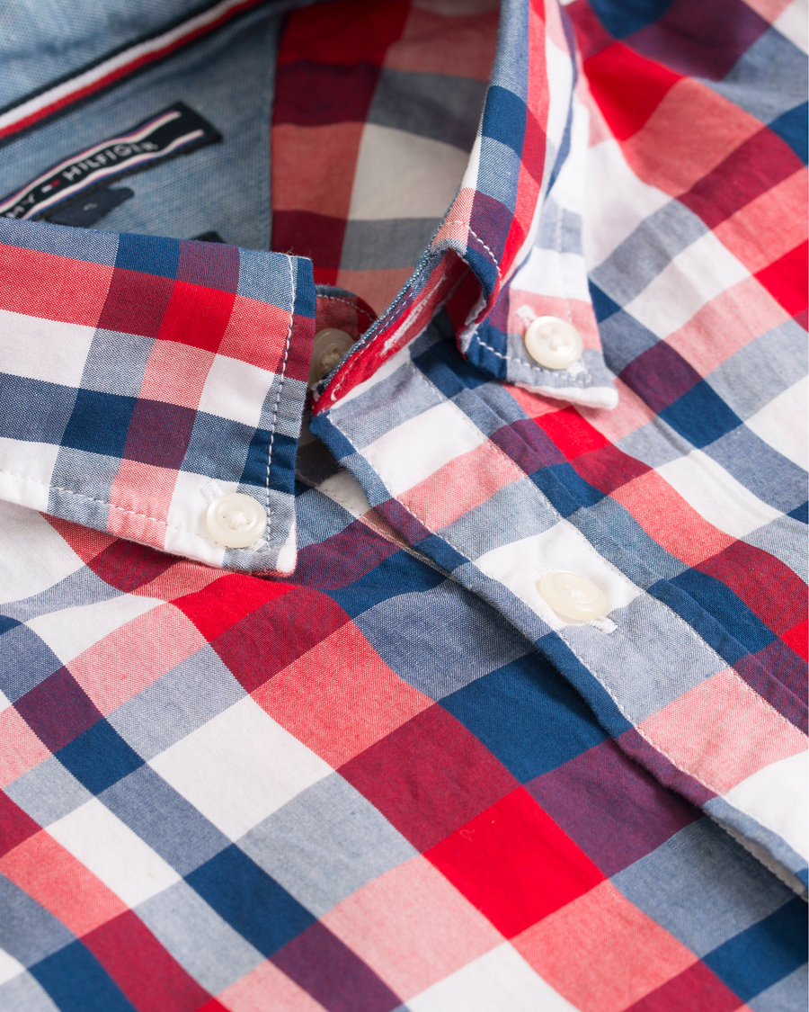 Homme | Chemises | Tommy Hilfiger | New York Fit Hero Check Shirt Estate Blue