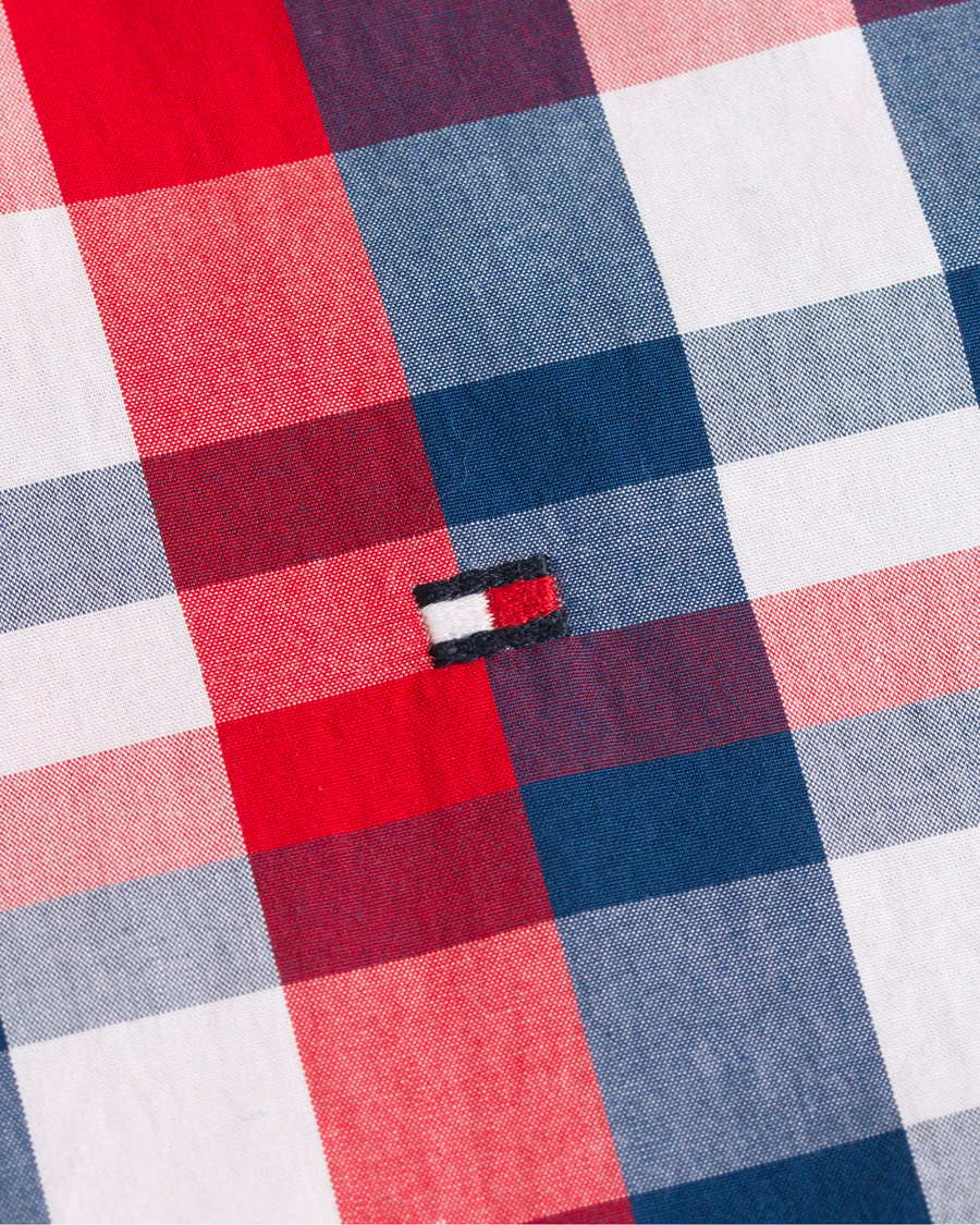 Homme | Chemises | Tommy Hilfiger | New York Fit Hero Check Shirt Estate Blue