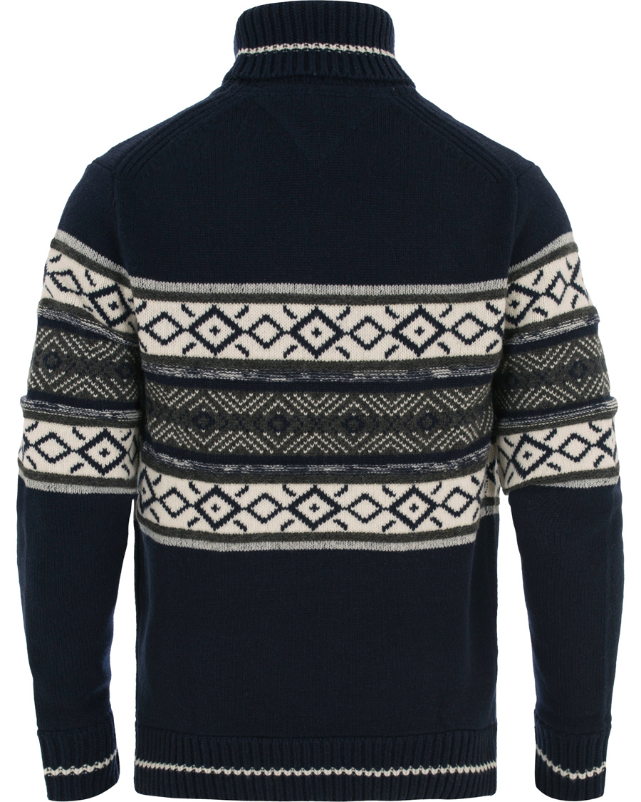 Heren | Truien | Tommy Hilfiger | Stewart Fairisle Rollneck Sky Captain