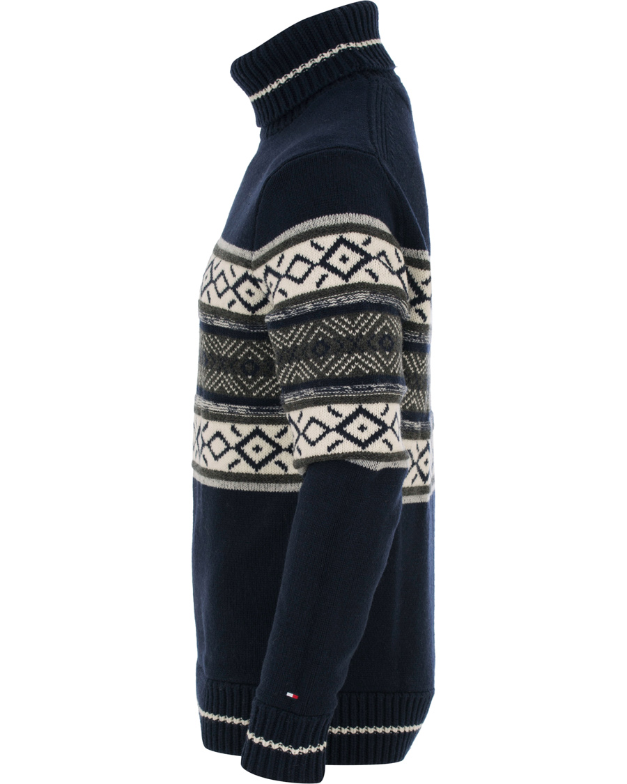 Heren | Truien | Tommy Hilfiger | Stewart Fairisle Rollneck Sky Captain