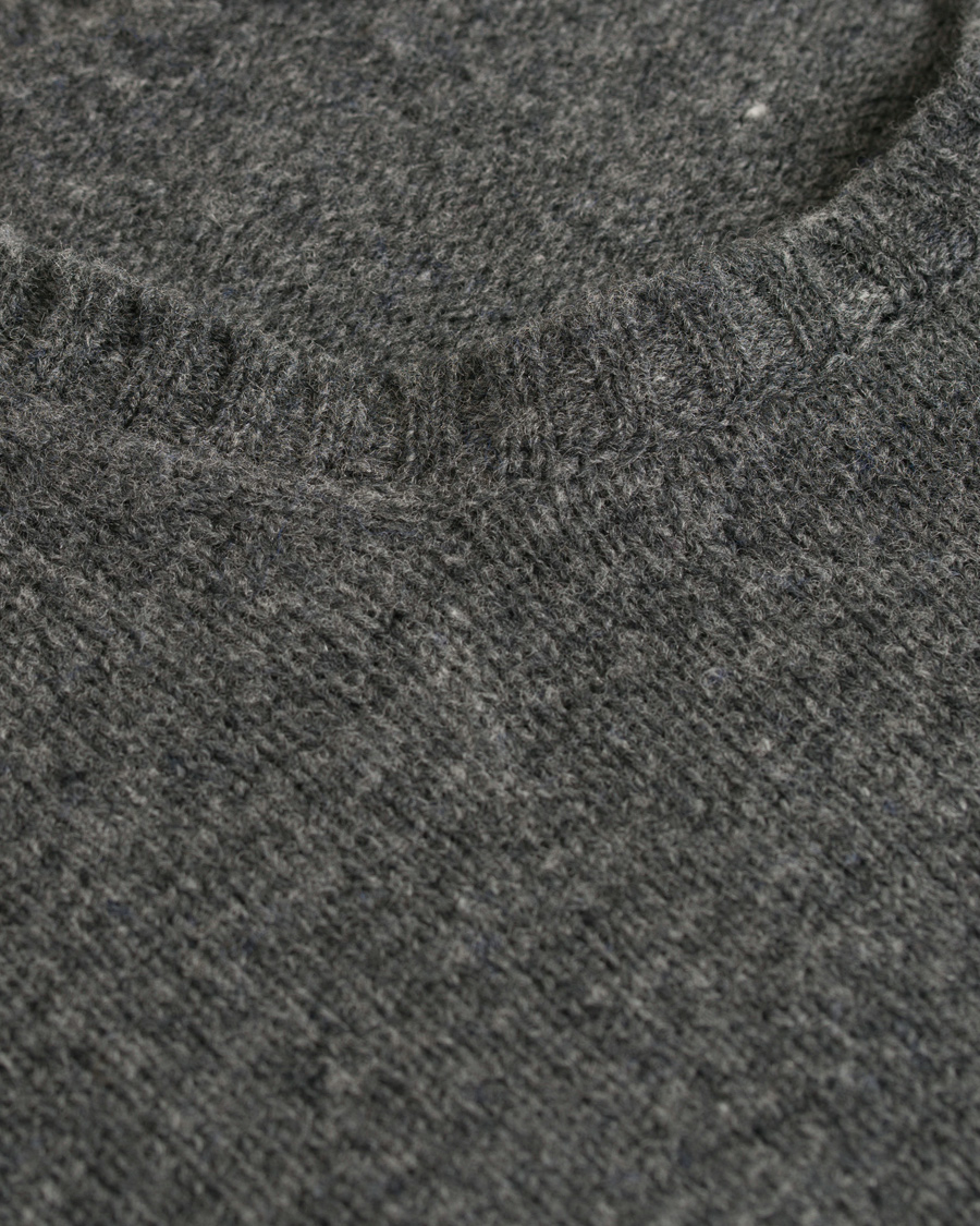 Homme | Pulls Et Tricots | Zanone | Virgin Lambswool Crew Neck Dark Grey