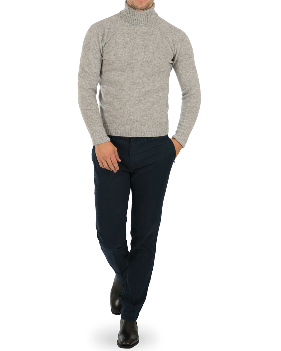 Homme | Pulls Et Tricots | Zanone | Virgin Lambswool Rollneck Light Grey