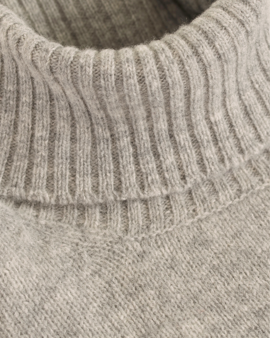 Homme | Pulls Et Tricots | Zanone | Virgin Lambswool Rollneck Light Grey